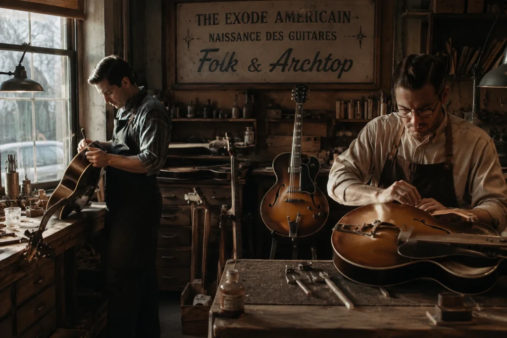 l'histoire de la guitare a travers les ages